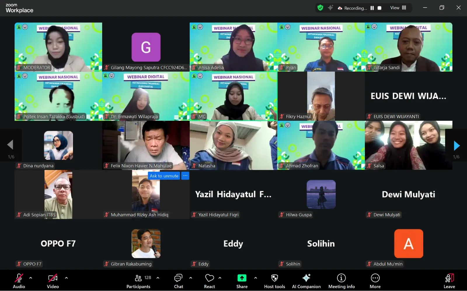 Webinar Nasional Ketahanan Finansial dan Digital