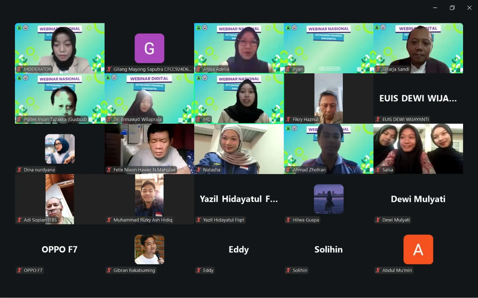 Webinar Nasional Ketahanan Finansial dan Digital